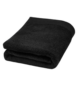 Hovedminiatyrbilde av Solid svart Seasons Ellie 550 g/m2 Bomull 70x140 cm Håndkle