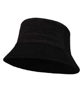 Hovedminiatyrbilde av Solid svart Elevate NXT Howson Resirkulert Bomull Kordfløyel Solhatt 