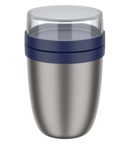 Hovedminiatyrbilde av Vivid blue Mepal Ellipse Isolert Matbeholder med To Rom