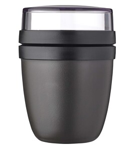 Hovedminiatyrbilde av Solid svart Mepal Ellipse Mini Matbeholder