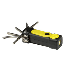 Produktbilde for STAC Octo RCS Resirkulert Plast 8-i-1 Skrutrekkersett med Lommelykt