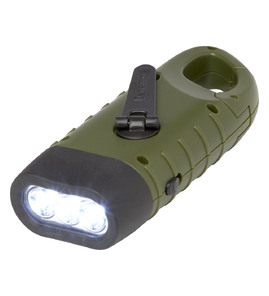 Produktbilde for STAC Helios Solcelledynamo Lommelykt med Karabinkrok