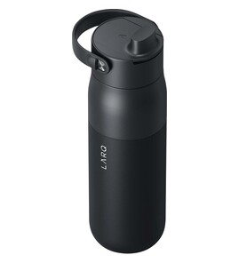 Hovedminiatyrbilde av Solid svart Larq Swig Top 680 ml Selvrensende Termoflaske