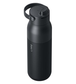 Hovedminiatyrbilde av Solid svart Larq Swig Top 1000 ml Selvrensende Termoflaske Sportsflaske