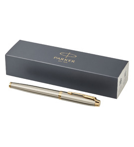 Hovedminiatyrbilde av Metall Parker IM Sort Blekk Rollerpenn