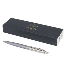 Hovedminiatyrbilde av Grå Parker Jotter XL Matt og Krom Blått Blekk Kulepenn