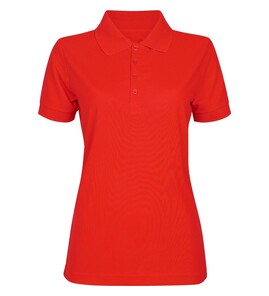 Hovedminiatyrbilde av Rød Tracker Cool Dry Sport Pique Poloskjorte Dame