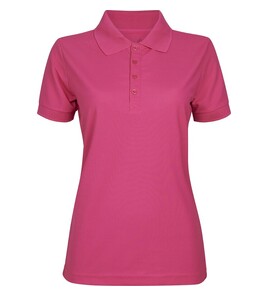 Hovedminiatyrbilde av Rosa Tracker Cool Dry Sport Pique Poloskjorte Dame