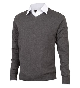 Produktbilde for Tracker Pima Cotton V-Neck Strikkegenser