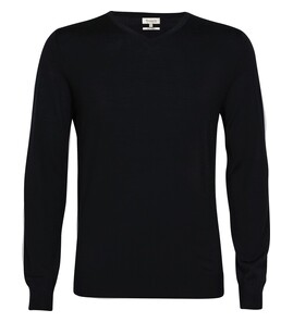 Hovedminiatyrbilde av Sort Tracker Merino Wool V-Neck Strikkegenser