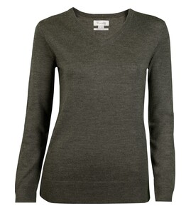 Produktbilde for Tracker Merino Wool V-Neck Strikkegenser Dame