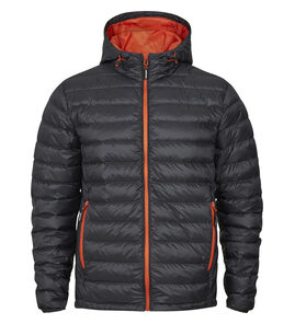 Hovedminiatyrbilde av Koksgrå m/orange kontrast Tracker Superlight Hood Dunjakke