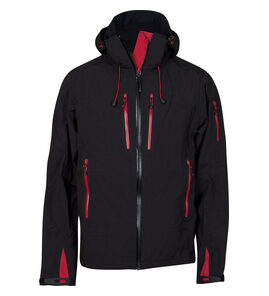 Hovedminiatyrbilde av Sort m/rød kontrast Tracker Contrast Colored Extreme Pro Shell Allværsjakke