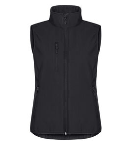 Hovedminiatyrbilde av Black Clique Classic Softshellvest Dame
