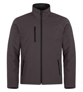 Hovedminiatyrbilde av Dark Grey Clique Vattert Softshelljakke