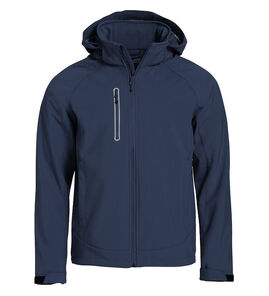 Hovedminiatyrbilde av Dark Navy Clique Milford Softshelljakke