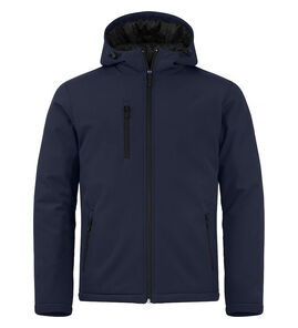 Hovedminiatyrbilde av Dark Navy Clique Vattert Hoody Softshelljakke