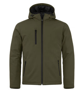 Hovedminiatyrbilde av Fog Green Clique Vattert Hoody Softshelljakke