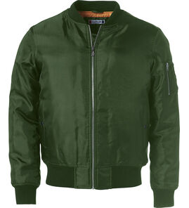 Hovedminiatyrbilde av Military Green Clique Bomber Jakke