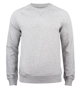 Hovedminiatyrbilde av Grey Melange Clique Premium Økologisk Bomull Collegegenser