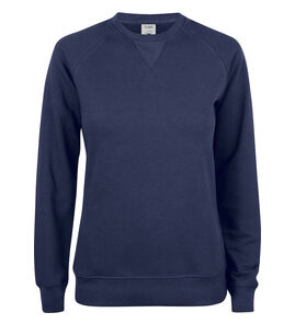 Hovedminiatyrbilde av Dark Navy Clique Premium Økologisk Bomull Collegegenser Dame