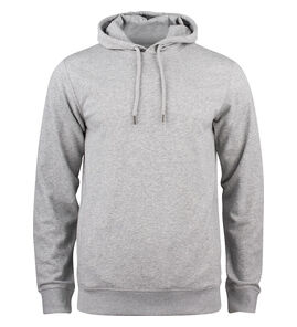 Hovedminiatyrbilde av Grey Melange Clique Premium Økologisk Bomull Hettegenser