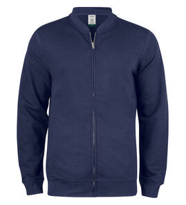 Hovedminiatyrbilde av Dark Navy Clique Premium Økologisk Bomull Collegejakke