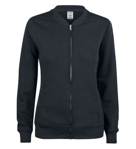 Hovedminiatyrbilde av Black Clique Premium Økologisk Bomull Collegejakke Dame