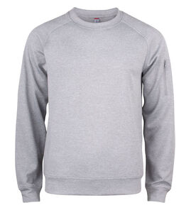 Hovedminiatyrbilde av Grey Melange Clique Basic Active Collegegenser