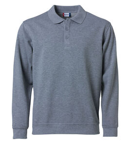 Hovedminiatyrbilde av Grey Melange Clique Basic Pologenser