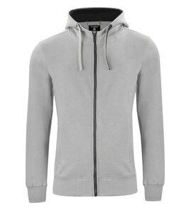 Hovedminiatyrbilde av Grey Melange Clique Classic Hettejakke