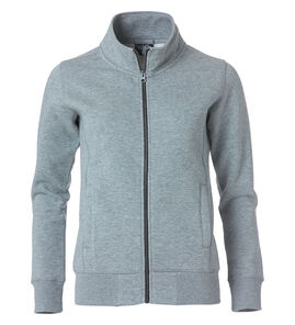 Hovedminiatyrbilde av Grey Melange Clique Classic Collegejakke Dame