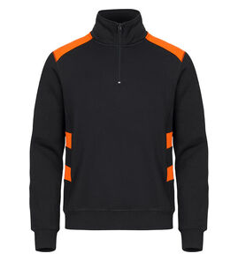 Hovedminiatyrbilde av Visibility Orange Clique Ambition Half-Zip Genser