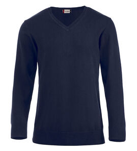 Hovedminiatyrbilde av Dark Navy Clique Aston Strikkegenser