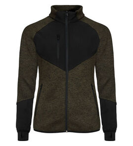 Hovedminiatyrbilde av Fog Green Clique Haines Strikket Fleecejakke Dame