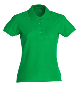 Hovedminiatyrbilde av Apple Green Clique Basic Poloskjorte Dame