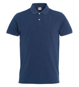 Hovedminiatyrbilde av Blue Melange Clique Stretch Premium Poloskjorte