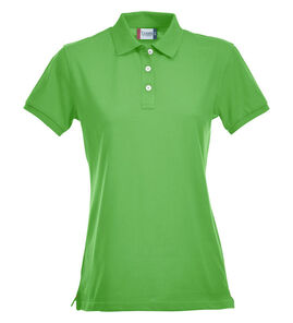Hovedminiatyrbilde av Apple Green Clique Stretch Premium Poloskjorte Dame