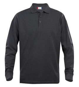 Produktbilde for Clique Classic Lincoln Langermet Poloskjorte