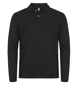 Produktbilde for Clique Stretch Premium Langermet Poloskjorte