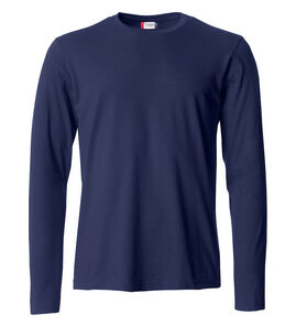Hovedminiatyrbilde av Dark Navy Clique Basic-T Langermet T-skjorte