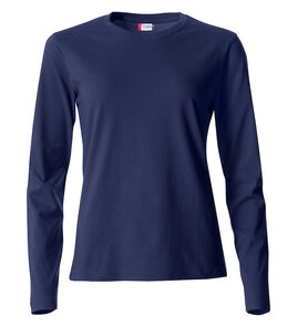 Hovedminiatyrbilde av Dark Navy Clique Basic-T Langermet T-skjorte Dame