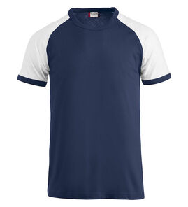 Hovedminiatyrbilde av Navy/White Clique Raglan-T T-skjorte