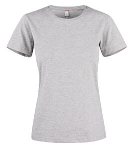 Hovedminiatyrbilde av Grey Melange Clique Premium Fashion-T T-skjorte Dame