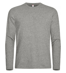 Hovedminiatyrbilde av Grey Melange Clique Premium Fashion-T Langermet T-skjorte