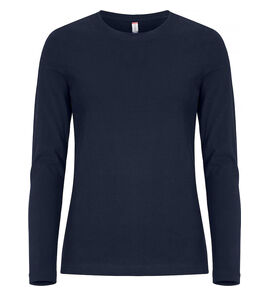 Hovedminiatyrbilde av Dark Navy Clique Premium Fashion-T Langermet T-skjorte Dame