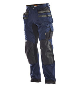 Hovedminiatyrbilde av Navy/Black Jobman 2164 Stretch Håndverksbukse Arbeidsbukse