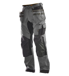Hovedminiatyrbilde av Dark Grey/Black Jobman 2164 Stretch Håndverksbukse Arbeidsbukse