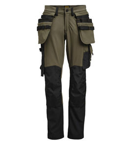 Hovedminiatyrbilde av Olive Green Jobman 2391 Stretch Håndverksbukse