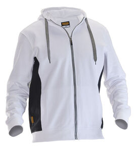 Hovedminiatyrbilde av White/Black Jobman 5400 Hettejakke